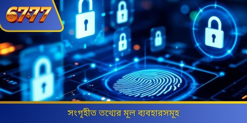 সংগৃহীত তথ্যের মূল ব্যবহারসমূহ 